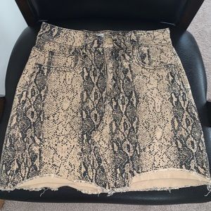 Animal Print Skirt ✨